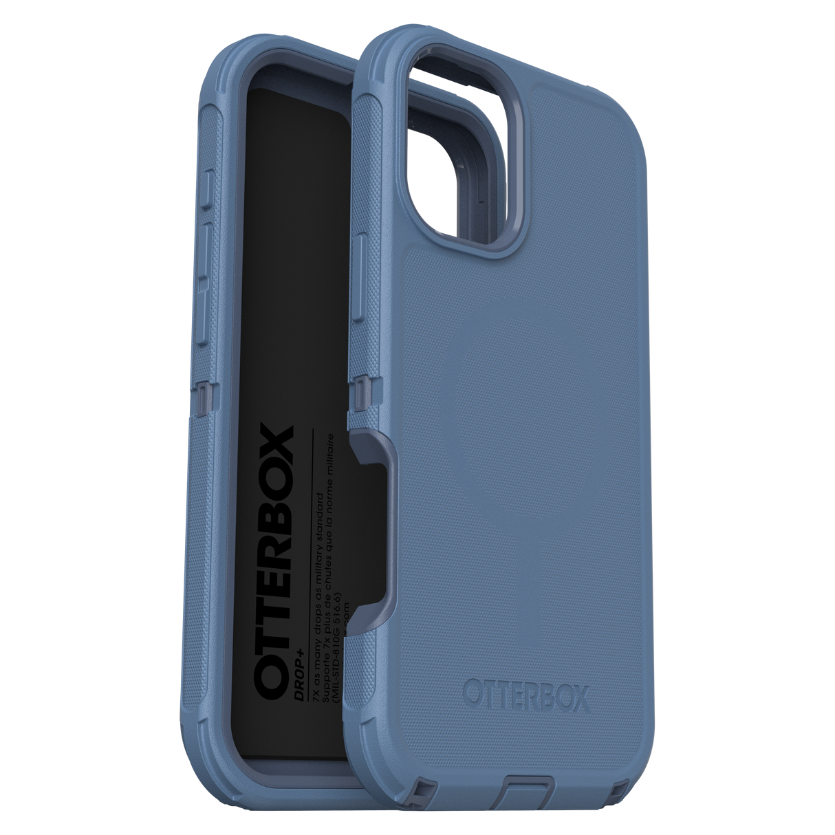 Otterbox - Defender Pro Magsafe Case For Apple Iphone 16 Plus - Baby Blue Jeans