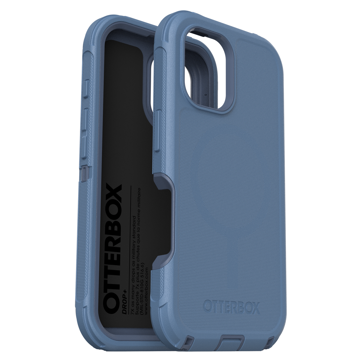 Otterbox - Defender Pro Magsafe Case For Apple Iphone 16 - Baby Blue Jeans