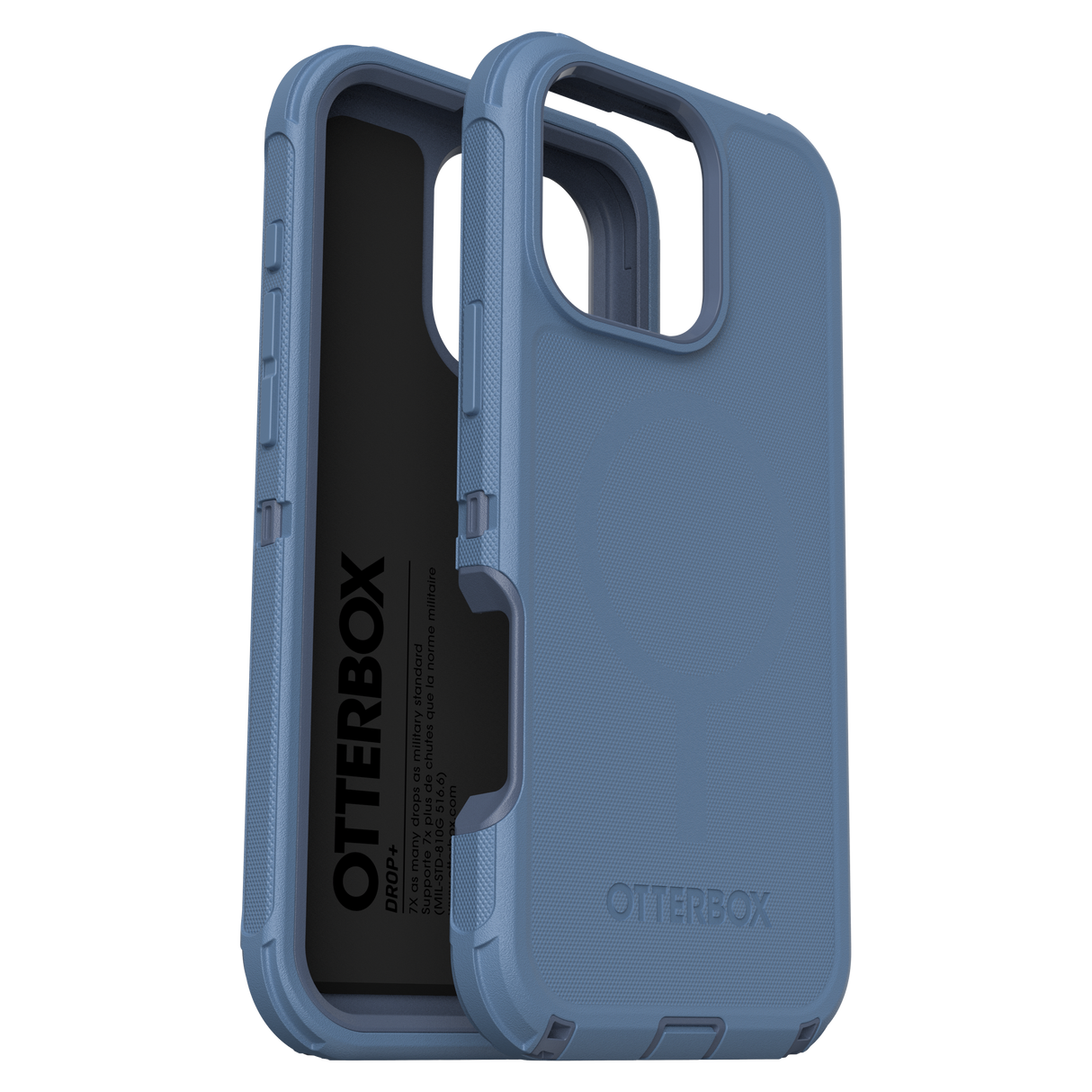 Otterbox - Defender Pro Magsafe Case For Apple Iphone 16 Pro Max - Baby Blue Jeans