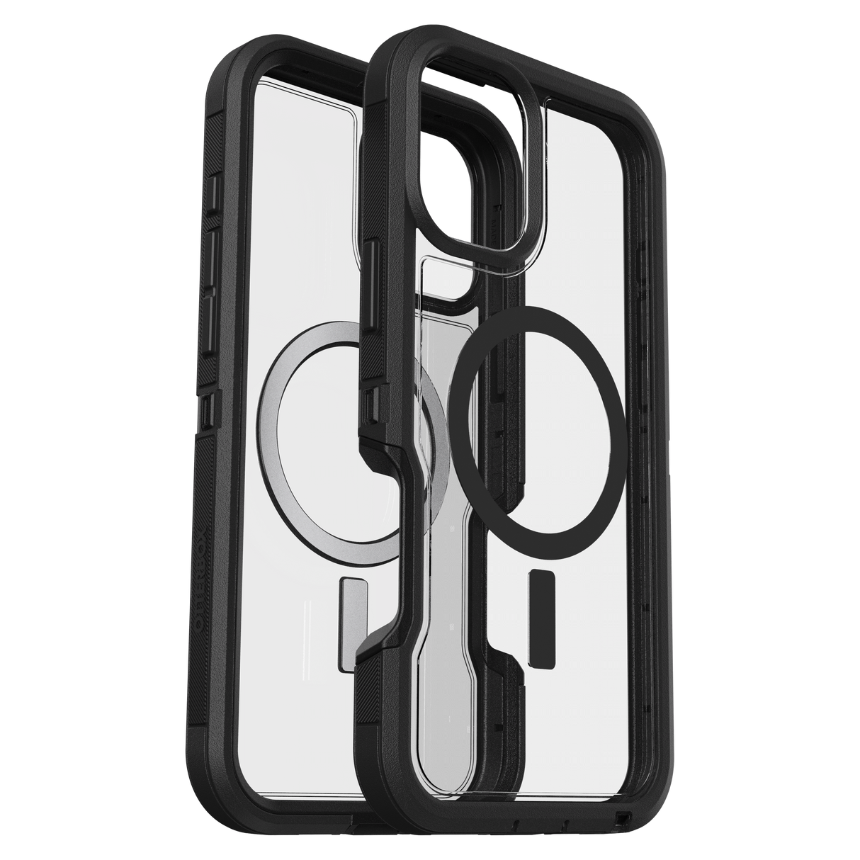 Otterbox - Defender Pro Xt Clear Magsafe Case For Apple Iphone 16 Plus - Dark Side