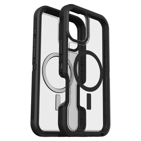 Otterbox - Defender Pro Xt Clear Magsafe Case For Apple Iphone 16 Plus - Dark Side