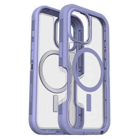 Otterbox - Defender Pro Xt Clear Magsafe Case For Apple Iphone 16 - Lavender Haze