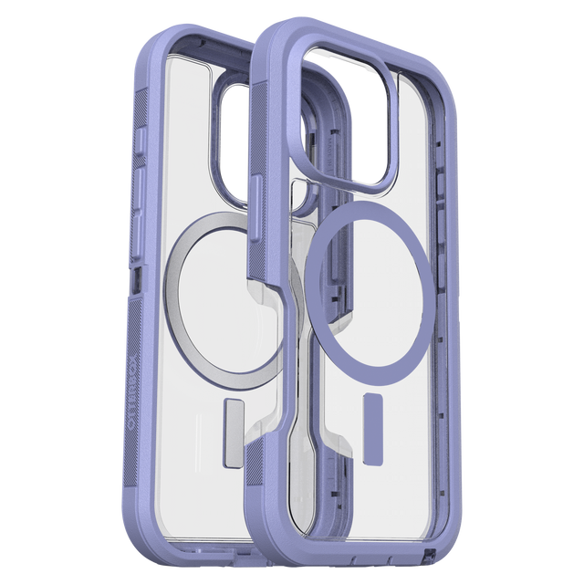Otterbox - Defender Pro Xt Clear Magsafe Case For Apple Iphone 16 Pro - Lavender Haze