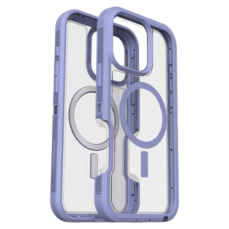 Otterbox - Defender Pro Xt Clear Magsafe Case For Apple Iphone 16 Pro Max - Lavender Haze