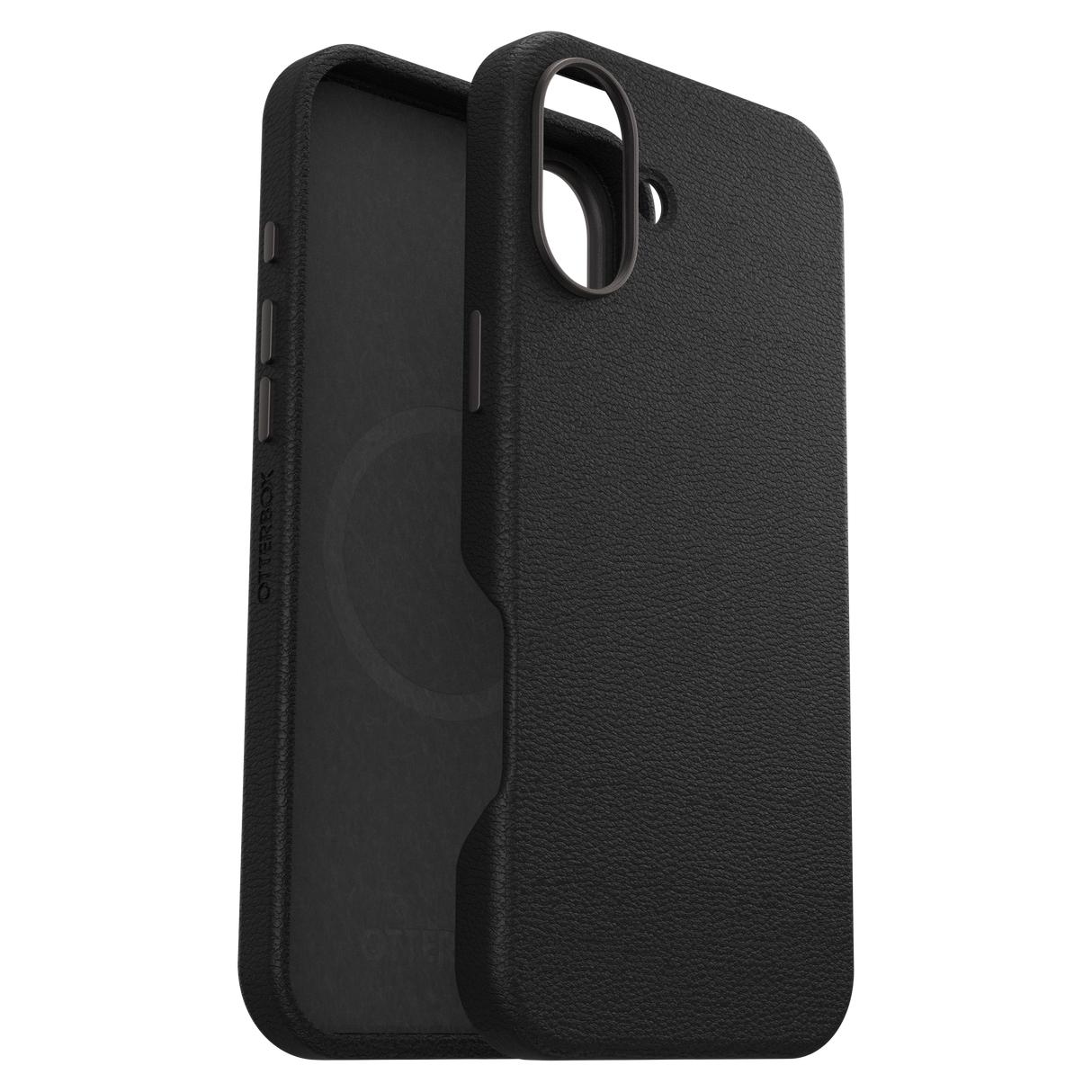 Otterbox - Symmetry Cactus Leather Magsafe Case For Apple Iphone 16 Plus - Noir Ash