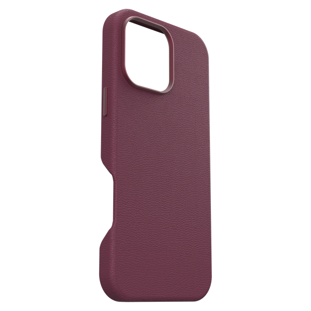 Otterbox - Symmetry Cactus Leather Magsafe Case For Apple Iphone 16 Pro Max - Maroon Bells