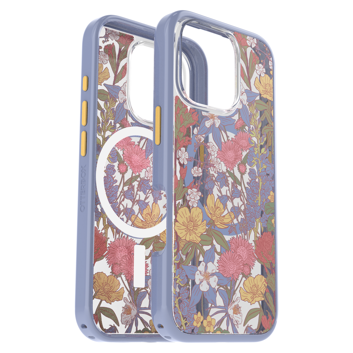 Otterbox - Symmetry Clear Magsafe Case For Apple Iphone 16 Pro - Co Wildflowers