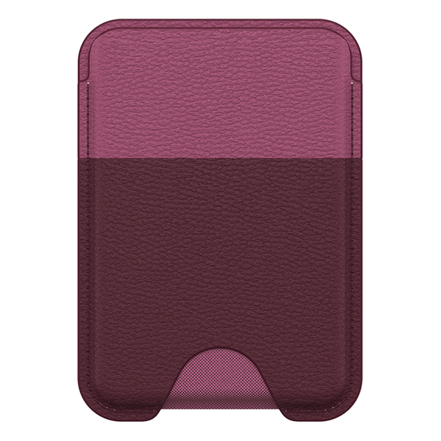 Otterbox - Symmetry Cactus Leather Magsafe Wallet - Maroon Bells