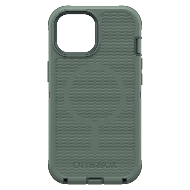 Otterbox - Defender Pro Magsafe Case For Apple Iphone 15   /   Iphone 14    /   Iphone 13   /   Iphone 16e - Forest Ranger