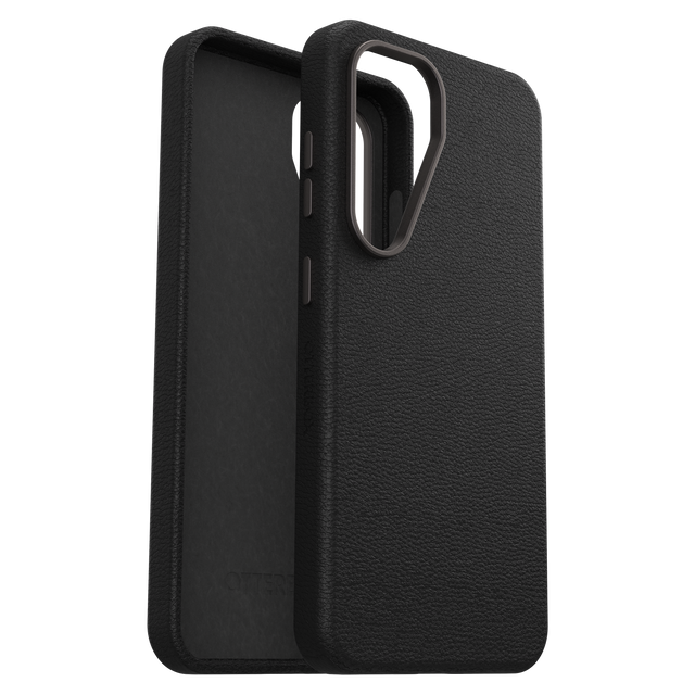 Otterbox - Symmetry Cactus Leather Case For Samsung Galaxy S25 - Noir Ash