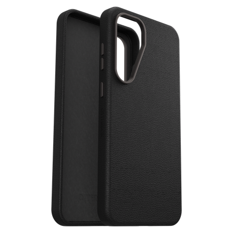 Otterbox - Symmetry Cactus Leather Case For Samsung Galaxy S25 Plus - Noir Ash