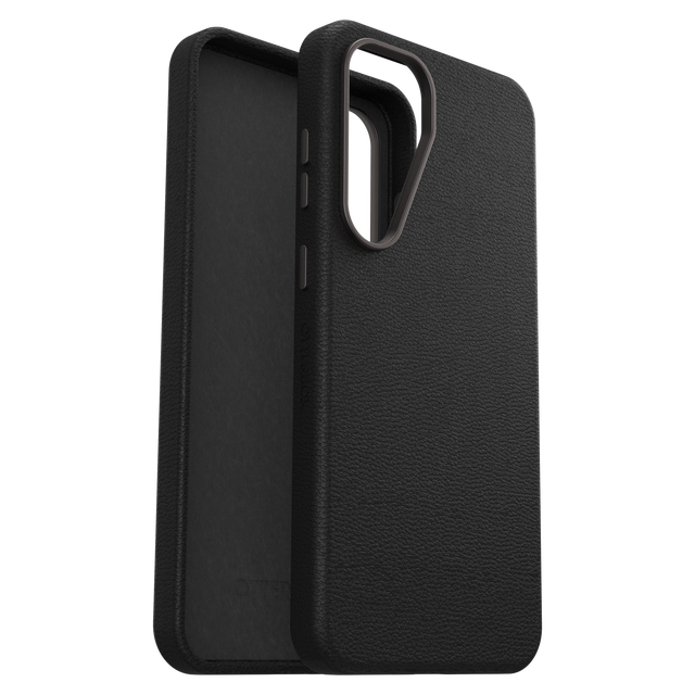 Otterbox - Symmetry Cactus Leather Case For Samsung Galaxy S25 Plus - Noir Ash