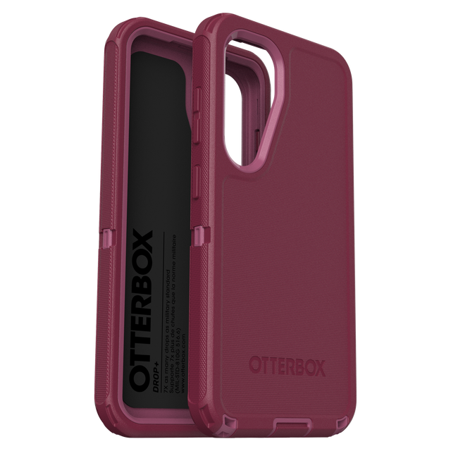 Otterbox - Defender Pro Case For Samsung Galaxy S25 - Foxberry Pink