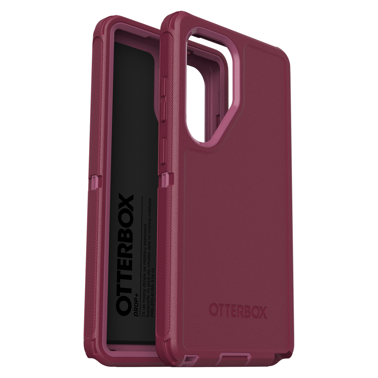 Otterbox - Defender Pro Case For Samsung Galaxy S25 Ultra - Foxberry Pink