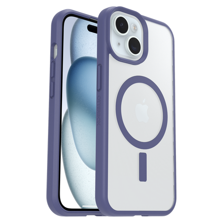 Otterbox - React Magsafe Case For Apple Iphone 15   /   Iphone 16e - Denver Dusk Purple
