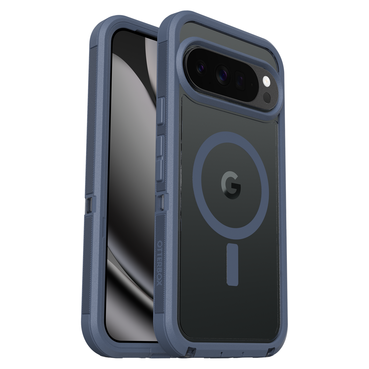 OtterBox Defender XT Pro Clear Case with Magnets for Google Pixel 10 Pro XL - Baby Blue Clear