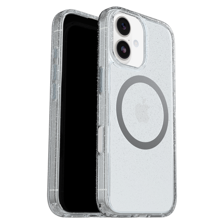OtterBox Symmetry Clear MagSafe Case with Camera Control for Apple iPhone 17 - Stardust 3.0