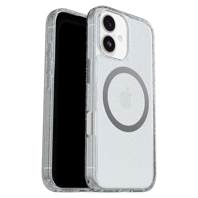 OtterBox Symmetry Clear MagSafe Case with Camera Control for Apple iPhone 17 - Stardust 3.0