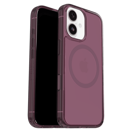 OtterBox Symmetry Clear MagSafe Case with Camera Control for Apple iPhone 17 - Purple Mystery