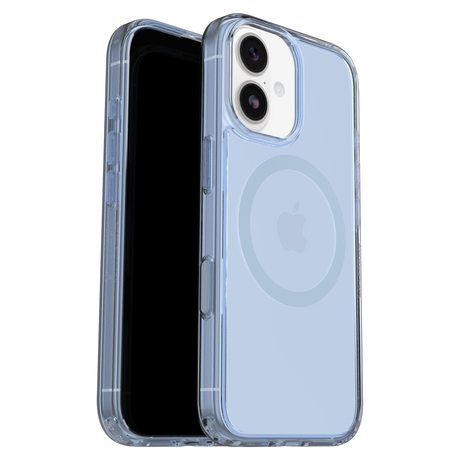 OtterBox Symmetry Clear MagSafe Case with Camera Control for Apple iPhone 17 - Blue Bliss