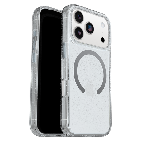OtterBox Symmetry Clear MagSafe Case with Camera Control for Apple iPhone 17 Pro - Stardust 3.0