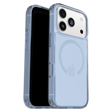 OtterBox Symmetry Clear MagSafe Case with Camera Control for Apple iPhone 17 Pro - Blue Bliss