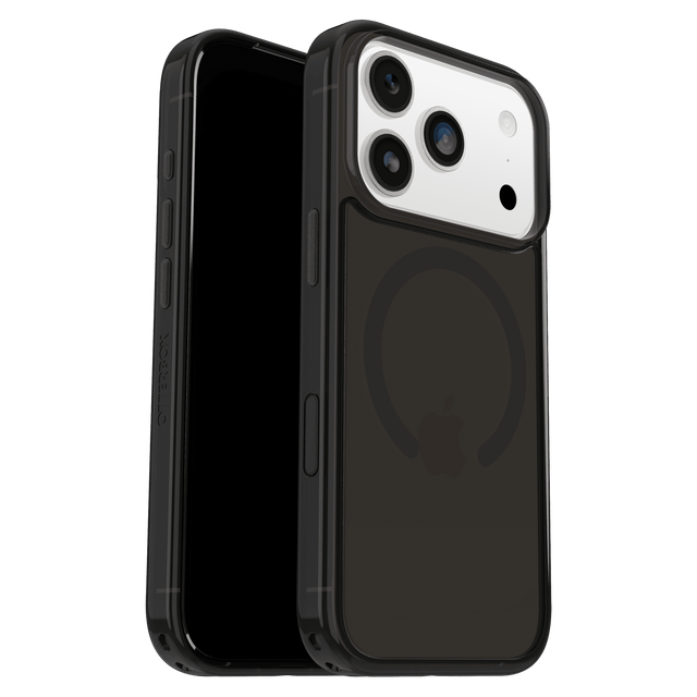 OtterBox Symmetry Clear MagSafe Case with Camera Control for Apple iPhone 17 Pro - Black