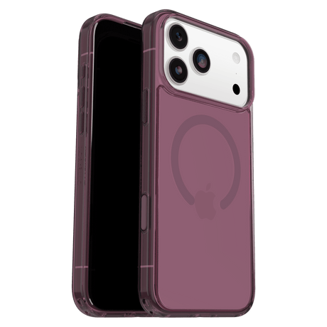OtterBox Symmetry Clear MagSafe Case with Camera Control for Apple iPhone 17 Pro Max - Purple Mystery