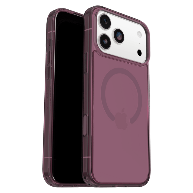 OtterBox Symmetry Clear MagSafe Case with Camera Control for Apple iPhone 17 Pro Max - Purple Mystery
