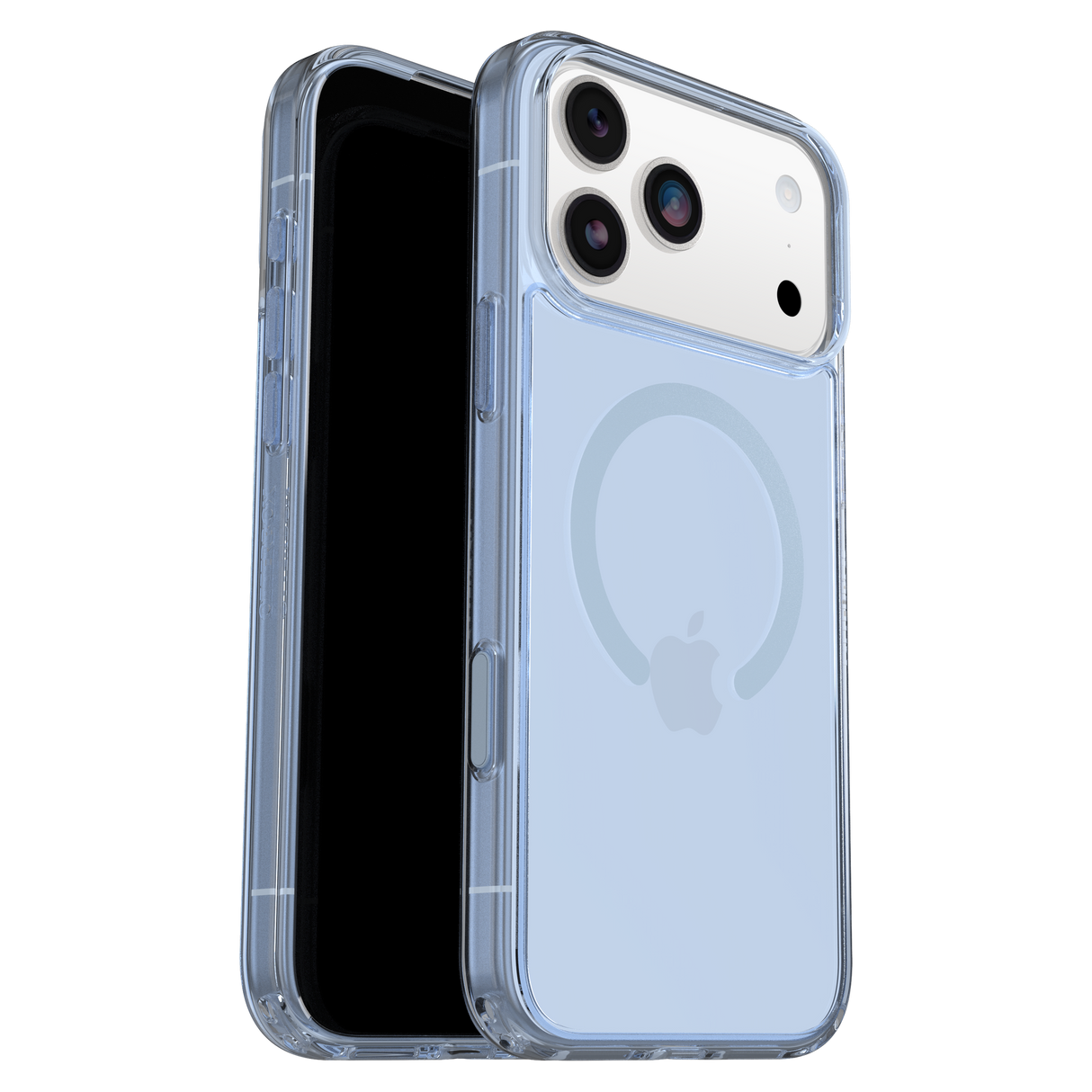 OtterBox Symmetry Clear MagSafe Case with Camera Control for iPhone 17 Pro Max - Blue Bliss