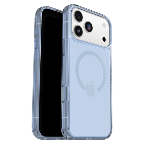 OtterBox Symmetry Clear MagSafe Case with Camera Control for iPhone 17 Pro Max - Blue Bliss