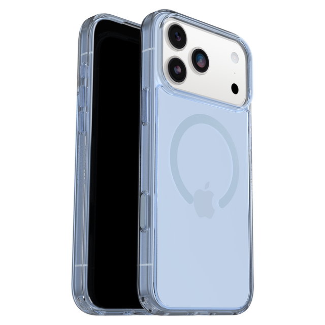 OtterBox Symmetry Clear MagSafe Case with Camera Control for iPhone 17 Pro Max - Blue Bliss