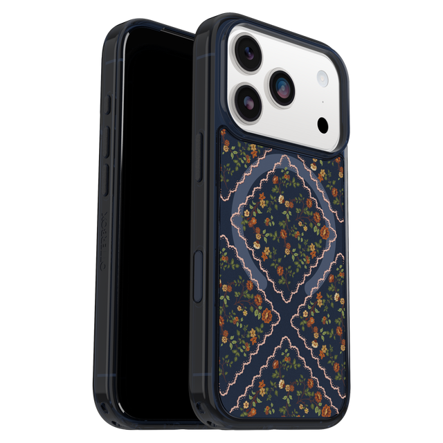 OtterBox Symmetry Clear MagSafe Case with Camera Control for Apple iPhone 17 Pro - Floral Romance