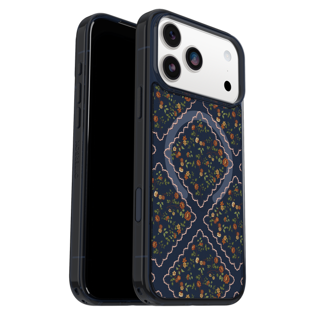 OtterBox Symmetry Clear MagSafe Case with Camera Control for Apple iPhone 17 Pro Max - Floral Romance