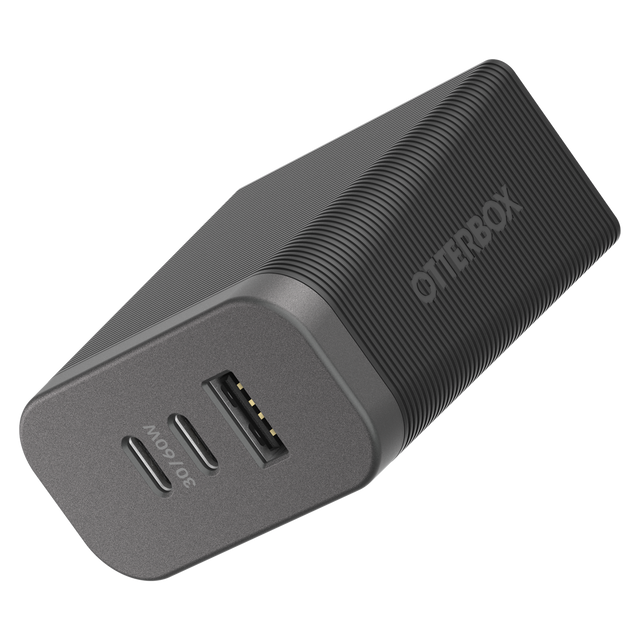 Otterbox - Premium Pro 3 Port Usb C Wall Charger 72w - Nightshade