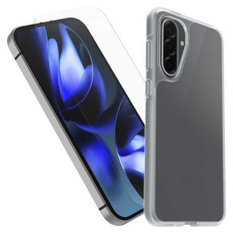 Otterbox - React Case With Glass Screen Protector For Samsung Galaxy A36 5g - Clear