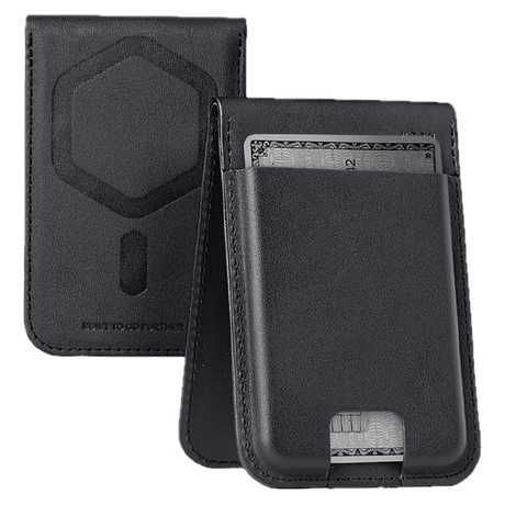 Urban Armor Gear Metropolis MagSafe Wallet in Black - Durable Magnetic Card Holder