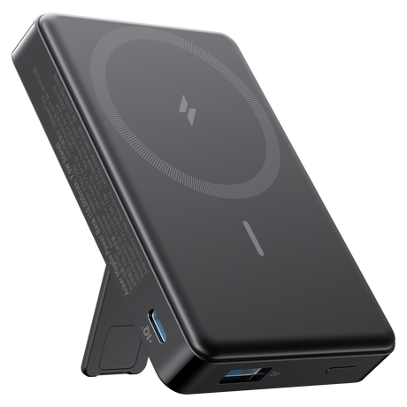 Anker - Maggo Power Bank With Stand 10000 Mah 7.5w - Black