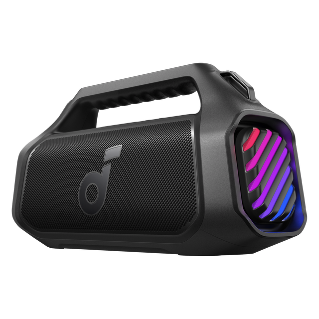 Soundcore - Boom 2 Plus Portable Bluetooth Speaker - Black