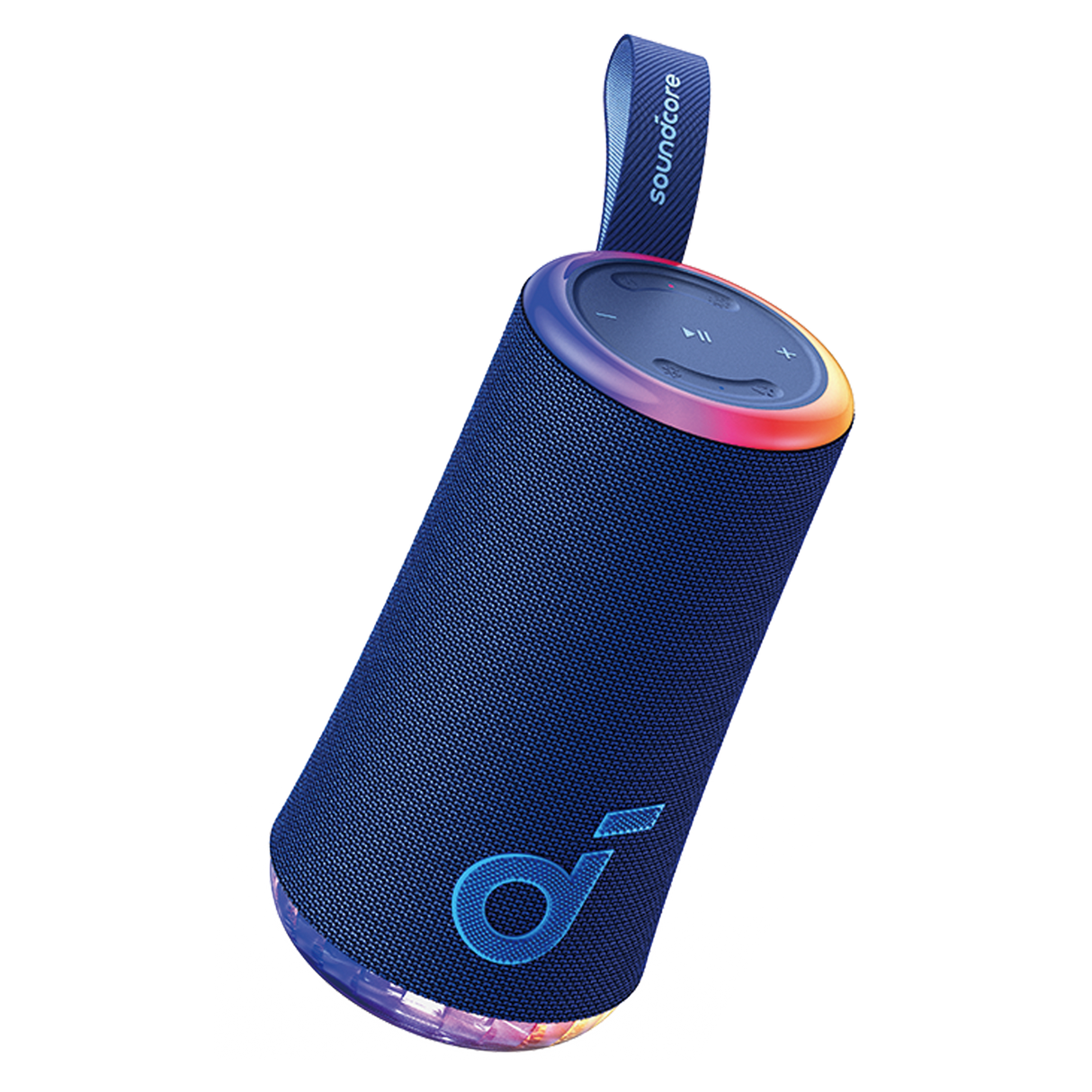 Soundcore - Glow Portable Bluetooth Speaker - Blue