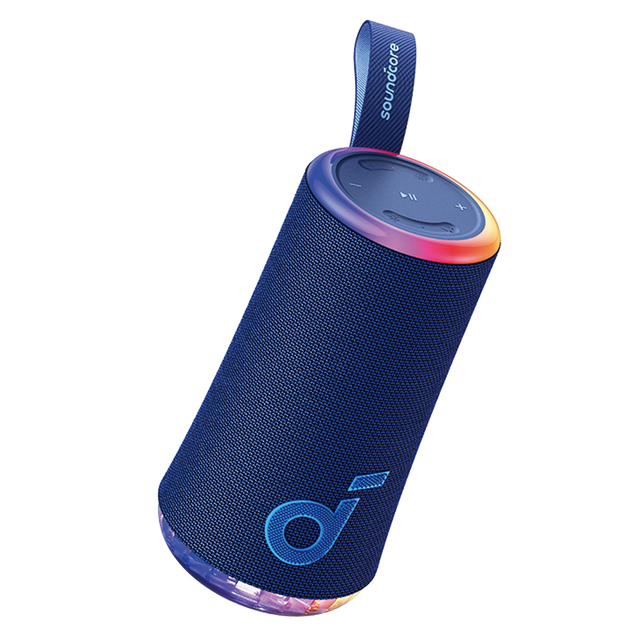 Soundcore - Glow Portable Bluetooth Speaker - Blue