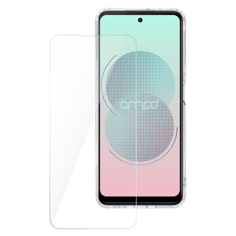 Ampd - 0.33 Hardened Tempered Glass Screen Protector For Boost Celero 5g Plus Gen 3 - Clear