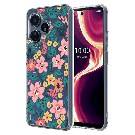Ampd - Tpu  /  Acrylic Hd Print Case For Celero 5g Plus Gen 3 - Wildflower