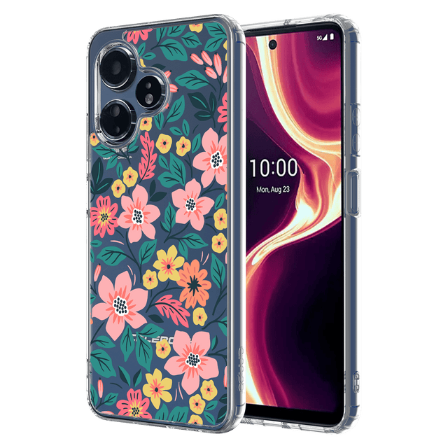 Ampd - Tpu  /  Acrylic Hd Print Case For Celero 5g Plus Gen 3 - Wildflower
