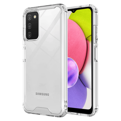 Ampd - Tpu  /  Acrylic Hard Shell Case For Samsung Galaxy A03s - Clear