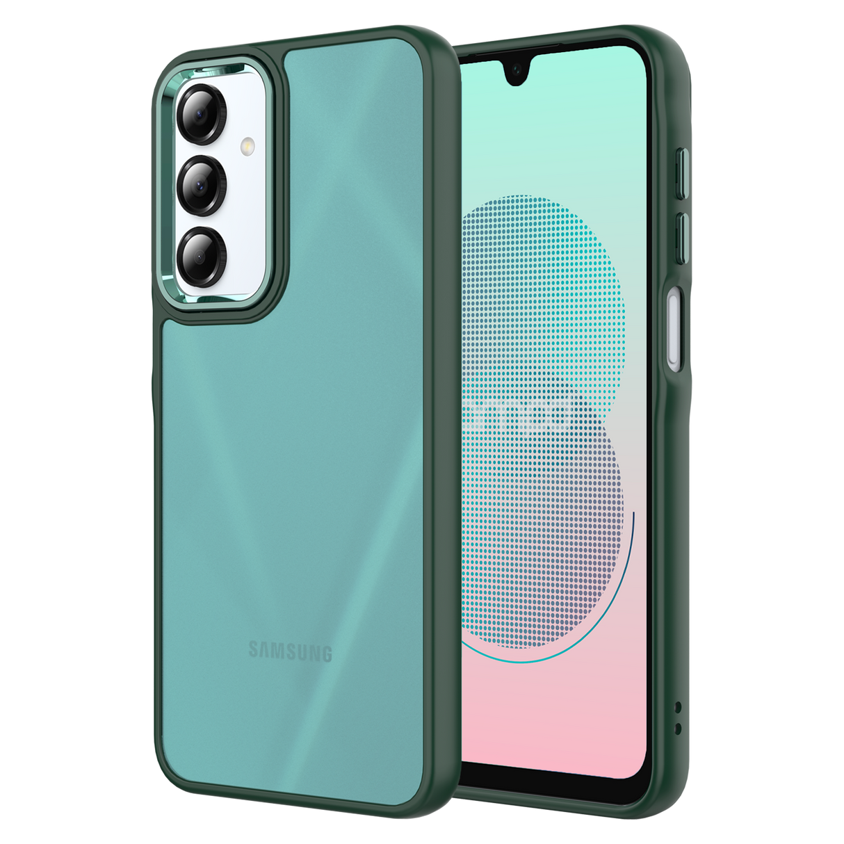 Ampd - Acrylic Smoke Case For Samsung Galaxy A16 5g - Lime Green