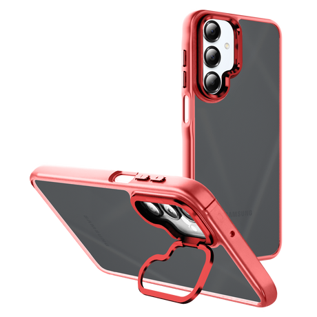 Ampd - Acrylic Smoke Camkick Magsafe Case For Samsung Galaxy A16 5g - Red