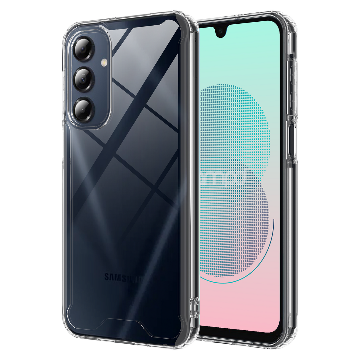 Ampd - Tpu   /   Acrylic Crystal Clear Case For Samsung Galaxy A16 5g - Clear