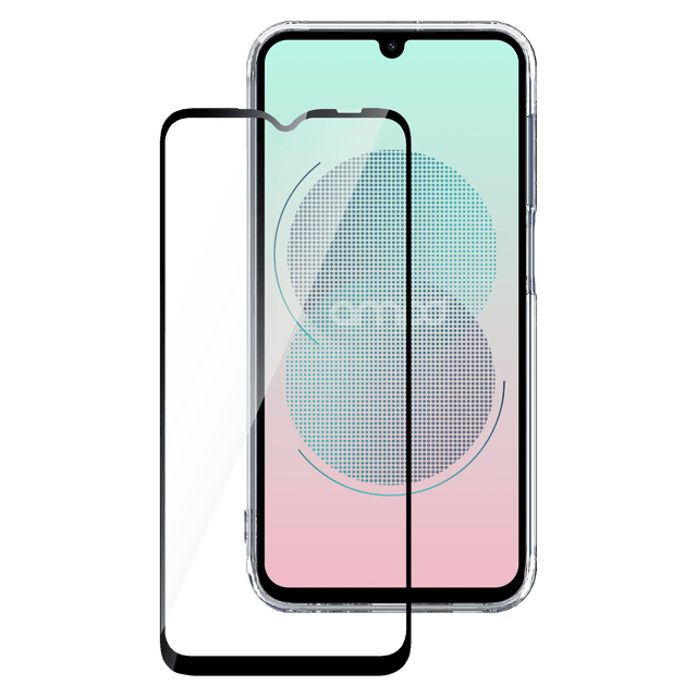 Ampd - 3d Glass Screen Protector For Samsung Galaxy A25 5g - Clear