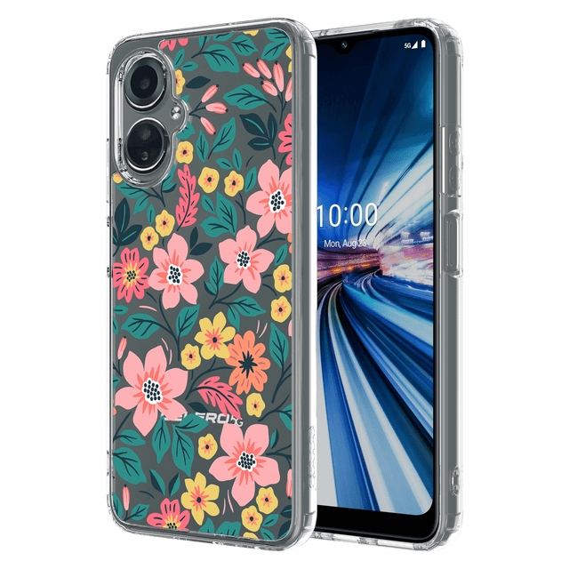 Ampd - Tpu  /  Acrylic Hd Print Case For Celero 5g Gen 3 - Wildflower